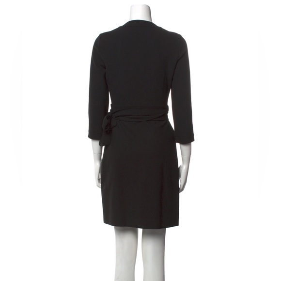 Black DVF wrap dress! - Picture 2 of 5